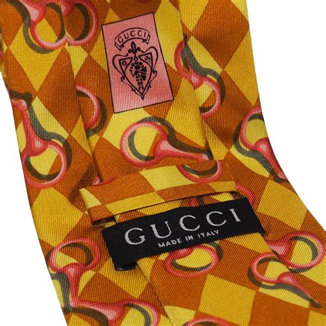 cravatta gucci vintage|Vintage Gucci Cravats .